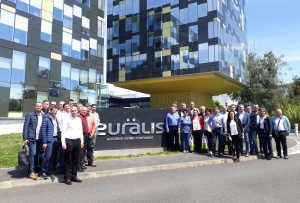 Reprezentanți ai cooperativelor membre UNCSV, în schimb de experiență la cooperativa EURALIS, în Franța